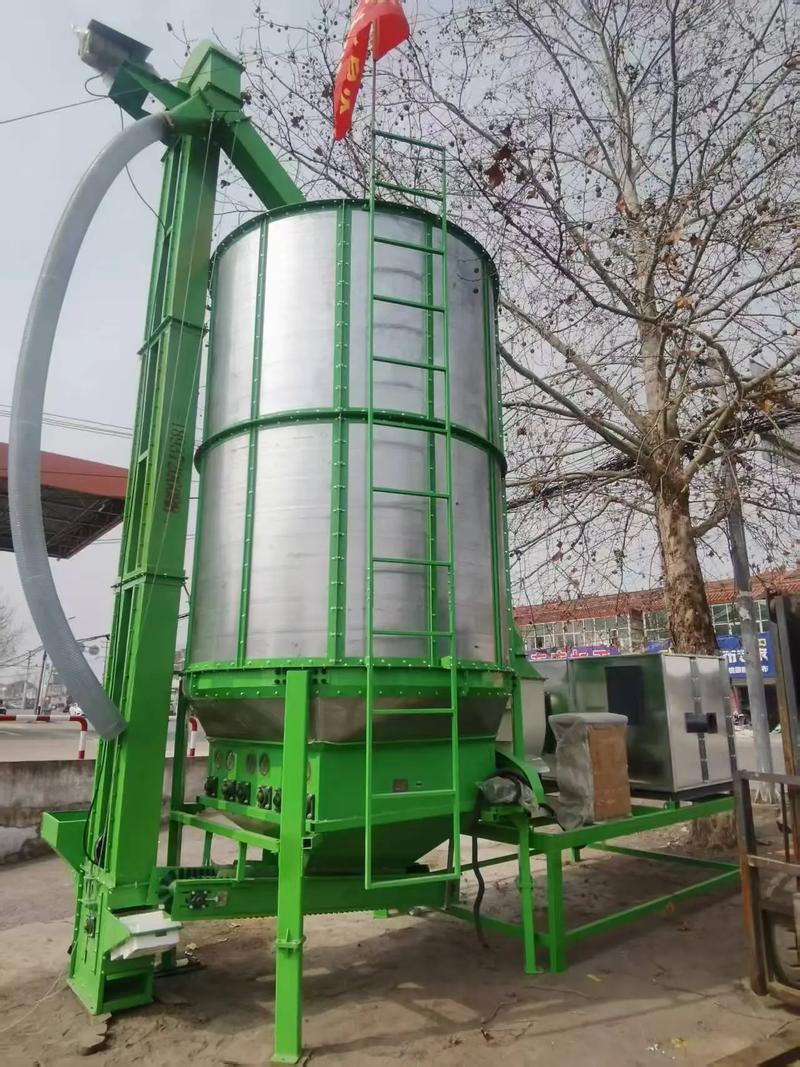 粮食烘干机 50型安装完毕，助力农业现代化新篇章