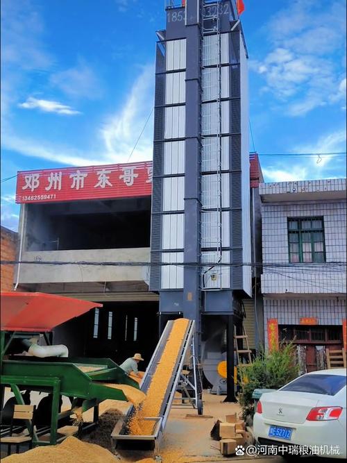 一款典型的50吨粮食烘干机不仅包括